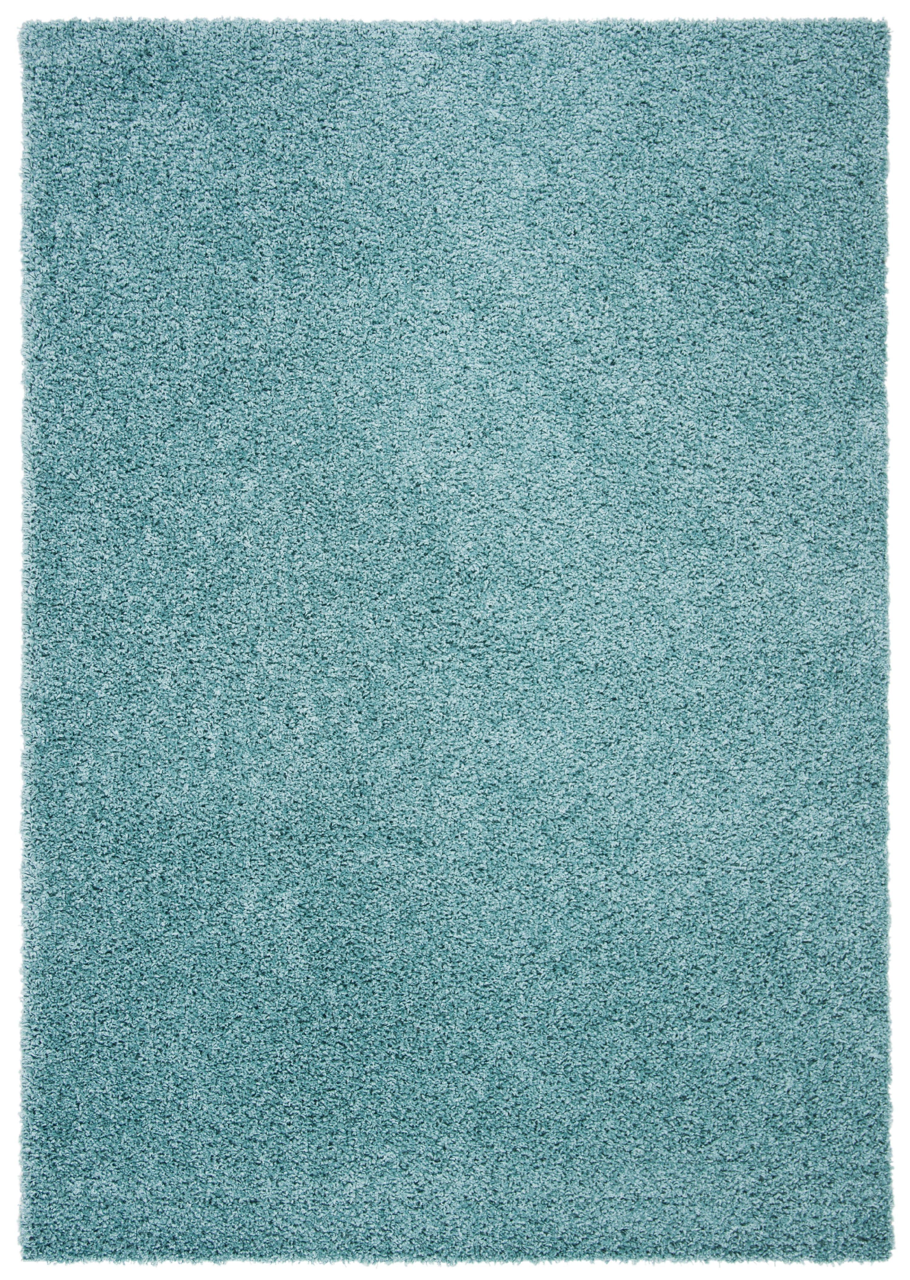 Aqua Bliss 59" Hand-Knotted Easy Care Shag Rug