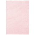 thumbnail image 1 of SAFAVIEH Primo Mason Solid Plush Shag Area Rug, Light Pink, 4' x 6', 1 of 5
