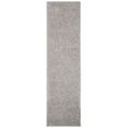 thumbnail image 1 of SAFAVIEH Primo Mason Solid Plush Shag Runner Rug, Light Grey, 2'2" x 8', 1 of 9