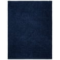 thumbnail image 1 of SAFAVIEH Primo Mason Solid Plush Shag Runner Rug, Navy, 2'2" x 8', 1 of 11