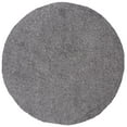 thumbnail image 1 of SAFAVIEH Primo Mason Solid Shag Area Rug, Dark Grey, 4' x 4' Round, 1 of 7