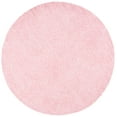 thumbnail image 1 of SAFAVIEH Primo Mason Solid Shag Area Rug, Light Pink, 6'7" x 6'7" Round, 1 of 7