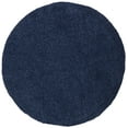 thumbnail image 1 of SAFAVIEH Primo Mason Solid Shag Area Rug, Navy, 5' x 5' Round, 1 of 7