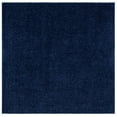 thumbnail image 1 of SAFAVIEH Primo Mason Solid Shag Area Rug, Navy, 5' x 5' Square, 1 of 10