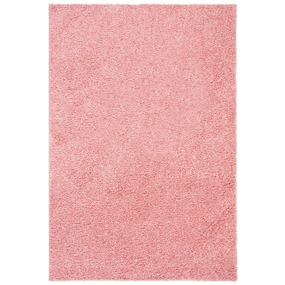 SAFAVIEH Primo Mason Solid Shag Area Rug, Rose, 2'2" x 4'