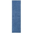 thumbnail image 1 of SAFAVIEH Primo Mason Solid Shag Runner Rug, Blue, 2'2" x 10', 1 of 7