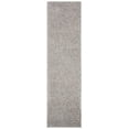 thumbnail image 1 of SAFAVIEH Primo Mason Solid Shag Runner Rug, Light Grey, 2'2" x 12', 1 of 7