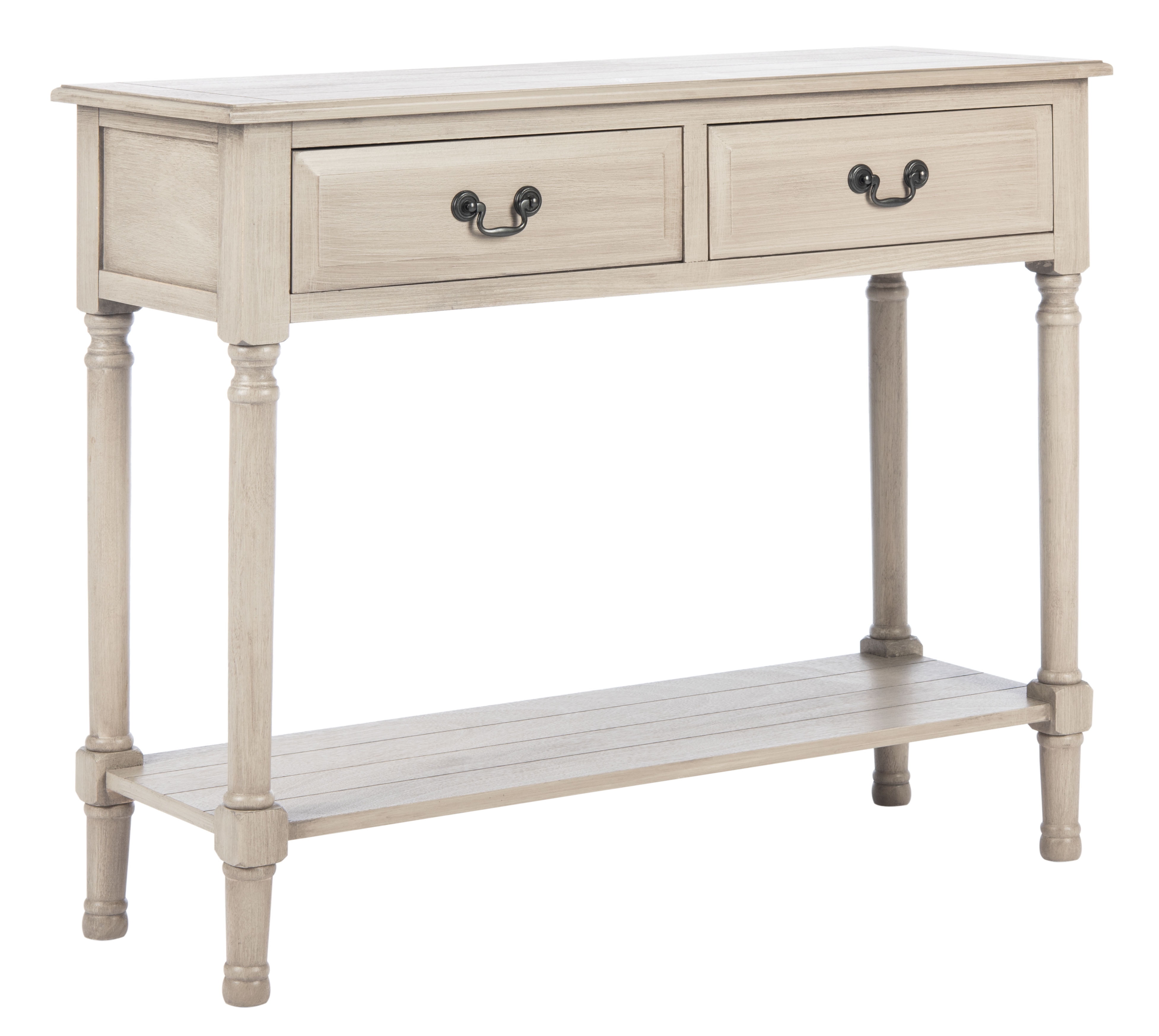 Primrose Greige 40'' Wood Console Table with Storage