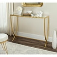 thumbnail image 1 of SAFAVIEH Princess Mirror Top Console Table, Gold/Mirror, 1 of 6