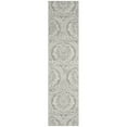 thumbnail image 1 of SAFAVIEH Princeton Carbrey Damask Runner Rug, Grey/Beige, 2' x 10', 1 of 4