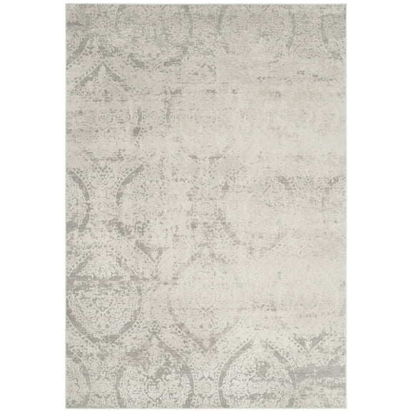 SAFAVIEH Princeton Collection PRN715G Grey / Beige Rug