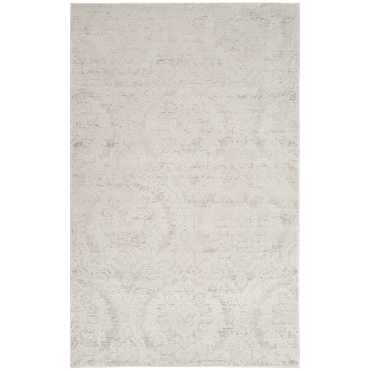 SAFAVIEH Princeton Collection PRN717B Silver / Beige Rug