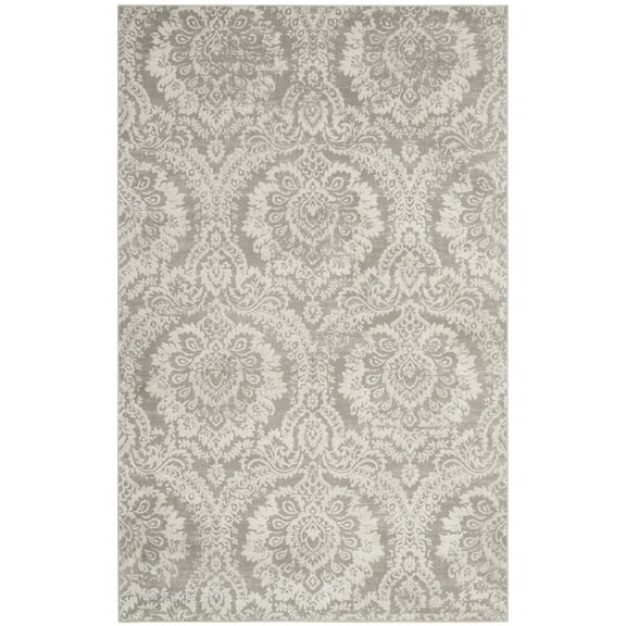 SAFAVIEH Princeton Collection PRN717G Grey / Beige Rug