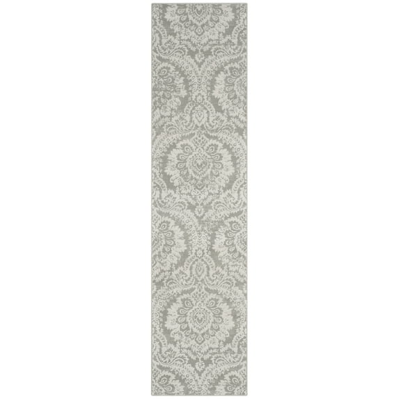 SAFAVIEH Princeton Collection PRN717G Grey / Beige Rug