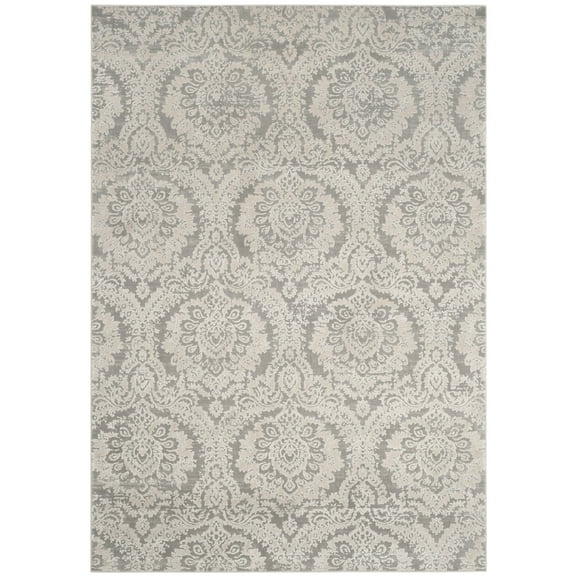 SAFAVIEH Princeton Collection PRN717G Grey / Beige Rug