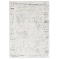 SAFAVIEH Princeton Cora Abstract Area Rug, Light Beige, 5'3" x 7'6"