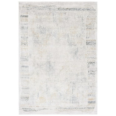 SAFAVIEH Princeton Cora Abstract Area Rug, Light Beige, 5'3" x 7'6"