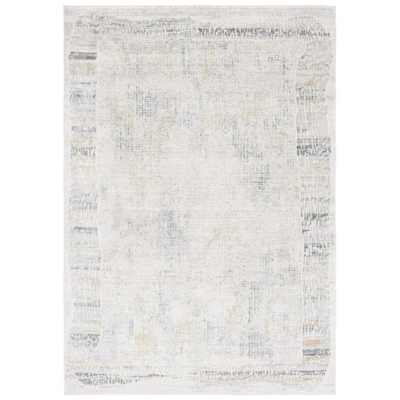 SAFAVIEH Princeton Cora Abstract Area Rug, Light Beige, 5'3" x 7'6"