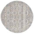 thumbnail image 1 of SAFAVIEH Princeton Derbhile Abstract Area Rug, Ivory/Blue, 6'7" x 6'7" Round, 1 of 8