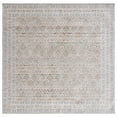 thumbnail image 1 of SAFAVIEH Princeton Ema Geometric Area Rug, Ivory/Blue, 6'7" x 6'7" Square, 1 of 8