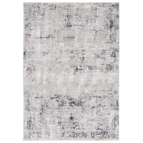 SAFAVIEH Princeton Gailia Abstract Area Rug, Ivory/Grey, 2'6" x 4'