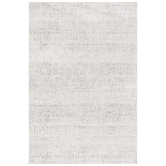 SAFAVIEH Princeton Tobon Solid Area Rug, Light Beige, 5'3" x 7'6"