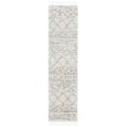 thumbnail image 1 of SAFAVIEH Pro Lux Marie Geometric Shag Runner Rug, Ivory/Light Grey, 2'6" x 12', 1 of 7
