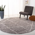 thumbnail image 1 of SAFAVIEH Pro Lux Shag Collection PLX433F Grey / Cream Rug, 1 of 9