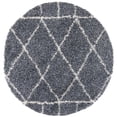 thumbnail image 1 of SAFAVIEH Pro Lux Shag Collection PLX433L Blue / Creme Rug, 1 of 11