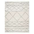 thumbnail image 1 of SAFAVIEH Pro Lux Shag Marie Southwestern Geometric Area Rug, Cream/Blue, 5' x 8', 1 of 8