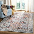 thumbnail image 1 of SAFAVIEH Provance Hannan Floral Bordered Area Rug, Light Grey/Black, 4' x 6', 1 of 7