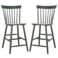 thumbnail image 1 of SAFAVIEH Providence Round Mid Back Counter Stool, Garden Green, 1 of 14