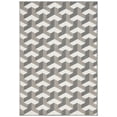 thumbnail image 1 of SAFAVIEH Pyramid Agatha Geometric Area Rug, Gray/Ivory, 4'5" x 6'5", 1 of 8