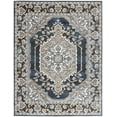 thumbnail image 1 of SAFAVIEH Pyramid Gladwyn Medallion Area Rug, Grey/Navy Gold, 8' x 10', 1 of 7