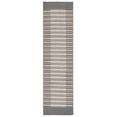 thumbnail image 1 of SAFAVIEH Pyramid Josephina Striped Runner Rug, Grey/Ivory Gold, 2'2" x 8', 1 of 6