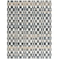 thumbnail image 1 of SAFAVIEH Pyramid Naomi Geometric Area Rug, Ivory/Grey Navy, 9' x 12', 1 of 7