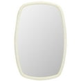 thumbnail image 1 of SAFAVIEH Raelee 24 in. x 36 in. Solid Frame Mirror, Ivory, 1 of 6