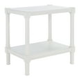 thumbnail image 1 of SAFAVIEH Rafiki Solid Rustic Rectangle Accent Table, Distressed White, 1 of 8