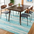 thumbnail image 1 of SAFAVIEH Rag Benton Striped Cotton Area Rug, Ivory/Green, 10' x 14', 1 of 11
