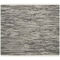 thumbnail image 1 of SAFAVIEH Rag Dania Striped Cotton Area Rug, Grey, 6' x 6' Square, 1 of 10