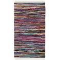 thumbnail image 1 of SAFAVIEH Rag Dania Striped Cotton Area Rug, Multi, 3' x 5', 1 of 9