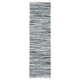 thumbnail image 1 of SAFAVIEH Rag Dania Striped Cotton Runner Rug, Grey, 2'3" x 8', 1 of 10