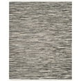 thumbnail image 1 of SAFAVIEH Rag Elena Striped Cotton Area Rug, Black/Multi, 10' x 14', 1 of 9