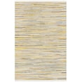 thumbnail image 1 of SAFAVIEH Rag Elena Striped Cotton Area Rug, Gold/Multi, 6' x 9', 1 of 8