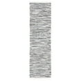 thumbnail image 1 of SAFAVIEH Rag Elena Striped Cotton Runner Rug, Black/Multi, 2'3" x 12', 1 of 9