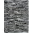 thumbnail image 1 of SAFAVIEH Rag Fergal Striped Cotton Area Rug, Black/Multi, 8' x 10', 1 of 11