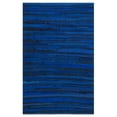 thumbnail image 1 of SAFAVIEH Rag Fergal Striped Cotton Area Rug, Blue/Multi, 2'6" x 4', 1 of 12