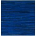 thumbnail image 1 of SAFAVIEH Rag Fergal Striped Cotton Area Rug, Blue/Multi, 4' x 4' Square, 1 of 12