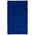 thumbnail image 1 of SAFAVIEH Rag Fergal Striped Cotton Area Rug, Blue/Multi, 5' x 8', 1 of 12