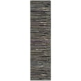 thumbnail image 1 of SAFAVIEH Rag Fergal Striped Cotton Runner Rug, Black/Multi, 2'3" x 12', 1 of 11